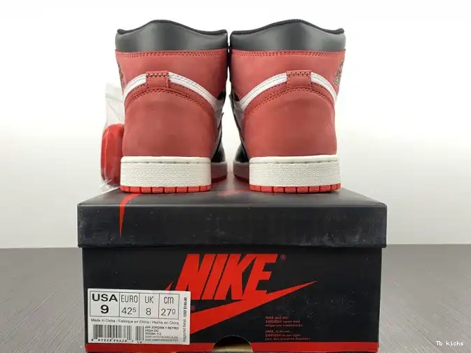 Rep TBK Retro 'Track 1 Red' Jordan 555088-112 High Air OG 0526
